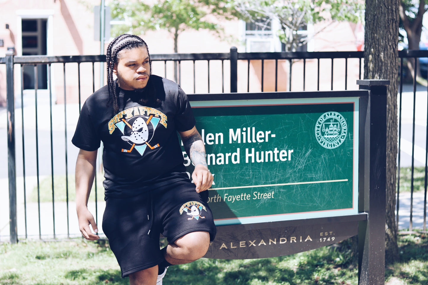 Oversized SF Ducks Shirt