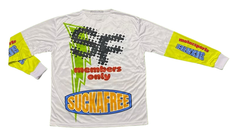 White SF Motor-Cross