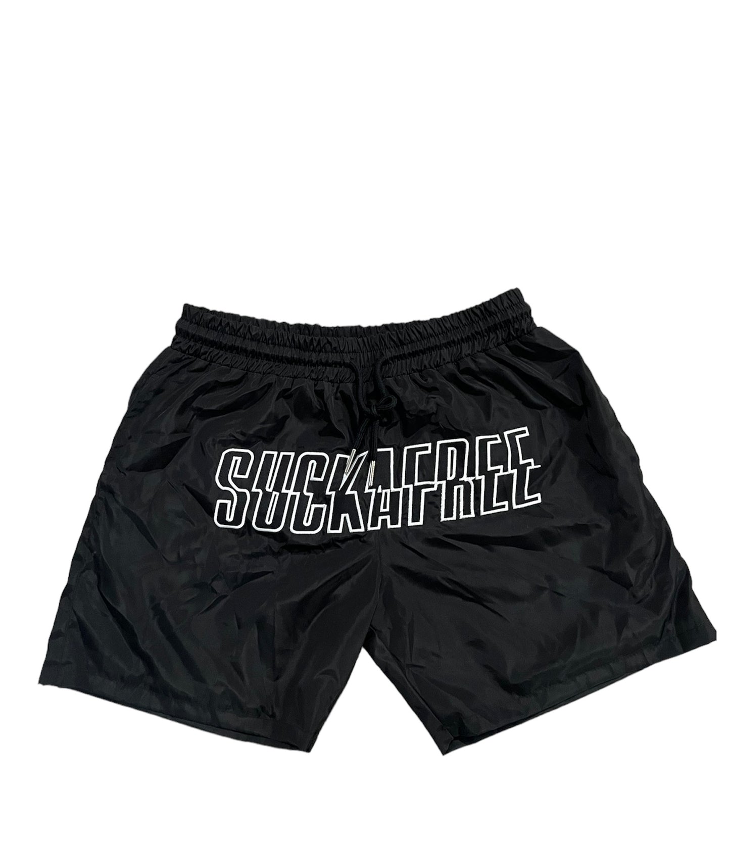 Broken Black Logo Shorts