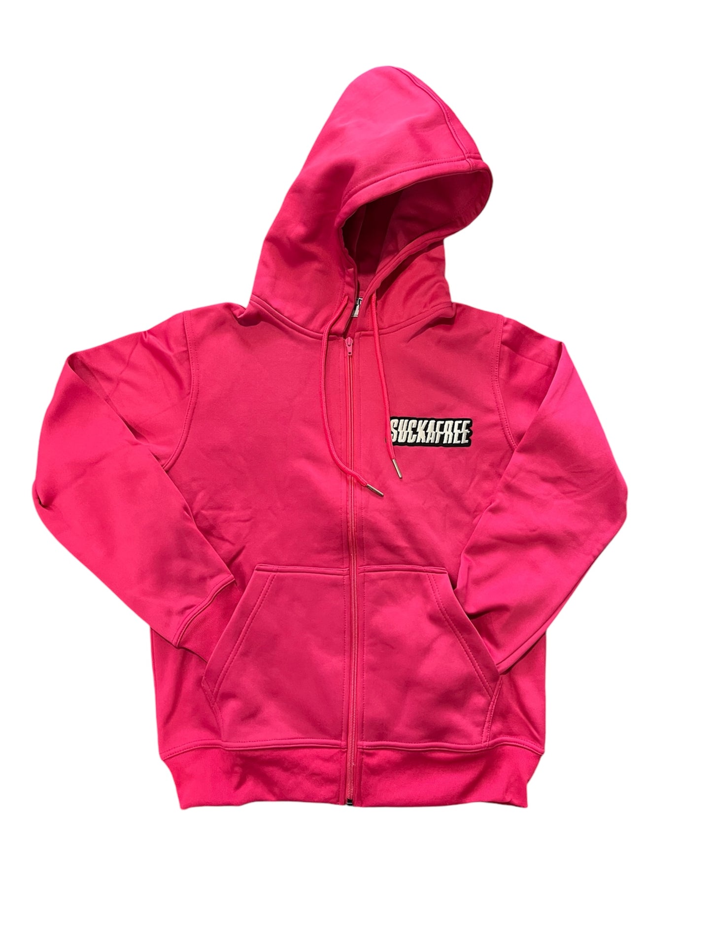 Patch Zipper Hoodie