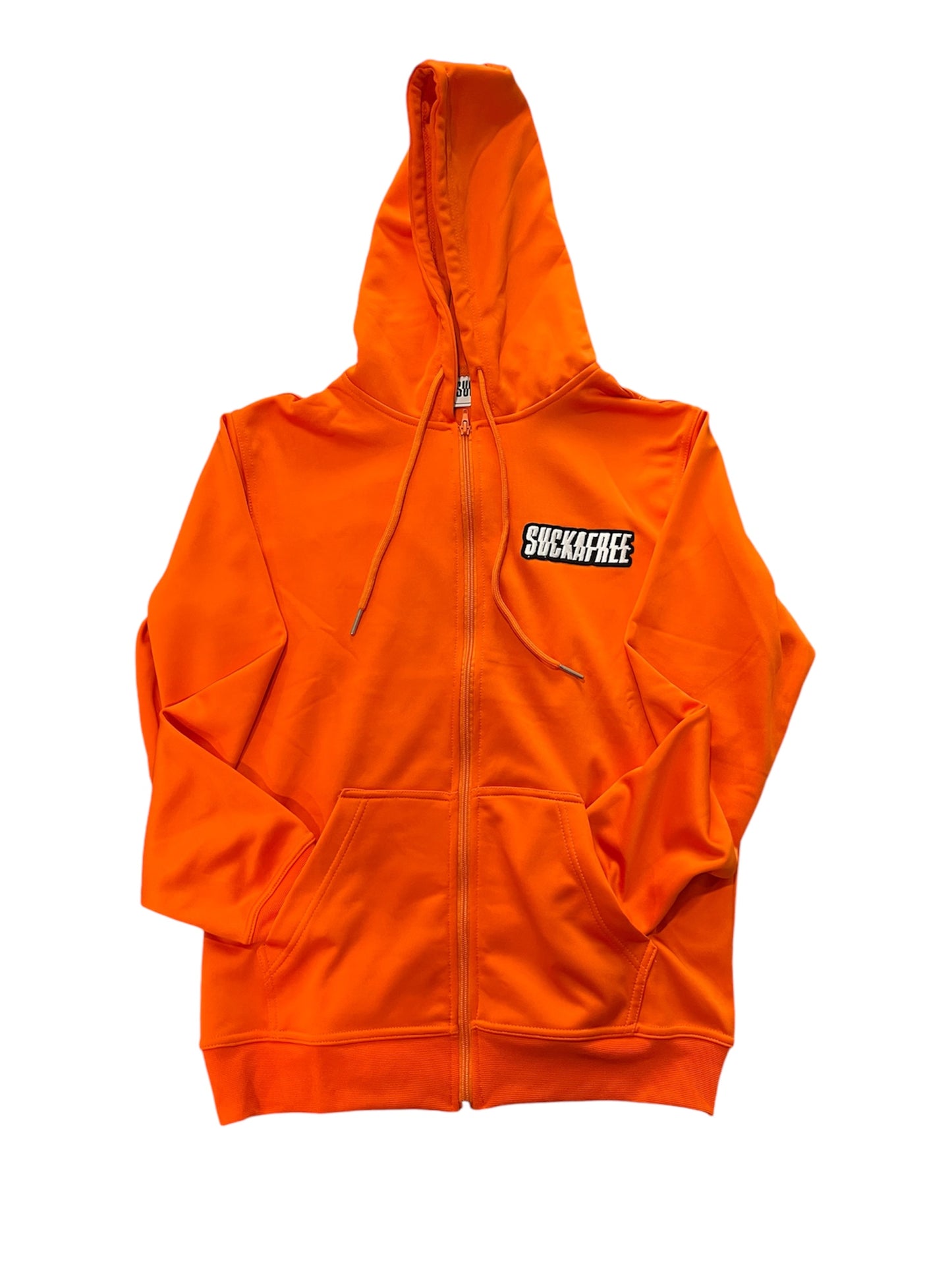 Patch Zipper Hoodie